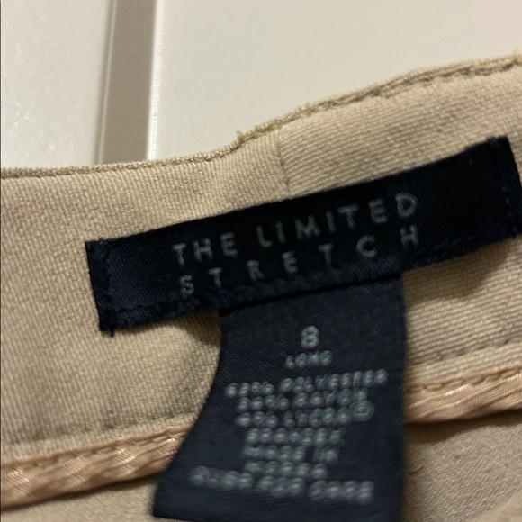 The Limited Tan Wide Leg Women's Pants Size 8 Long - Picture 3 of 5